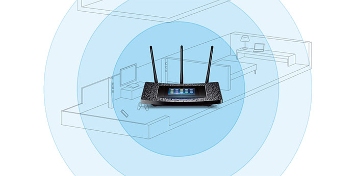 hjerte retort skrivning TP-LINK Touch P5 AC1900 Touchscreen Wi-Fi Dual Band Router Review –  MBReviews