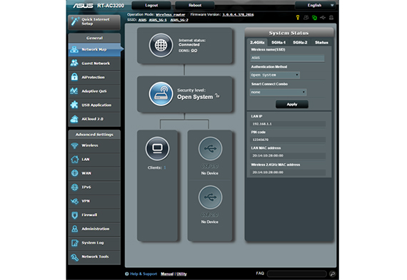 Has interface. Асус RT 1200e эмулятор