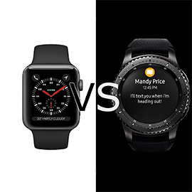 compare apple watch 4 and samsung gear s3