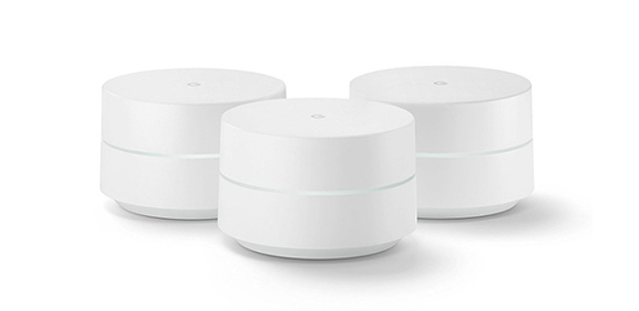 Google Nest Wifi GJ2CQ AC1200 Dual-Band Mesh Wi-Fi System w/Power