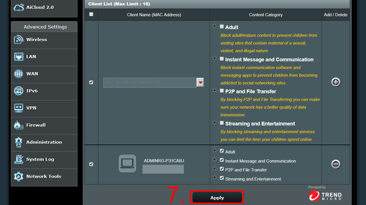 win take a picture means How To Set Up Parental Controls On An Asus Router – MBReviews