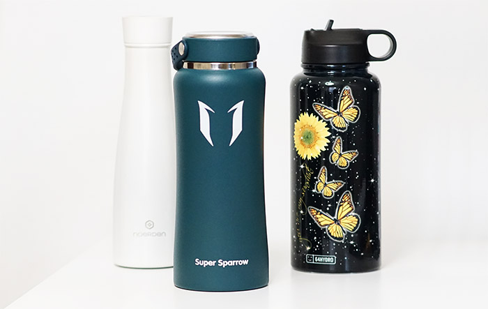 Super Sparrow Water Bottle Stainless Steel Vacuum Insulated