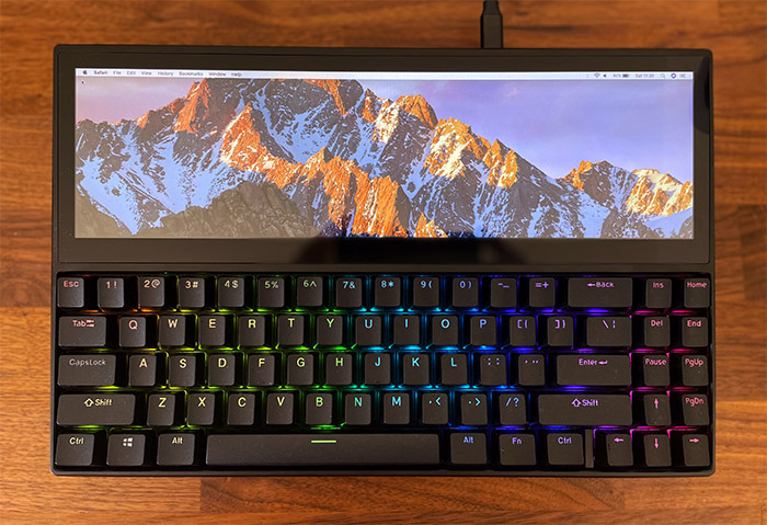 堅実な究極の Ficihp K1 Touchscreen with Keyboard PC周辺機器