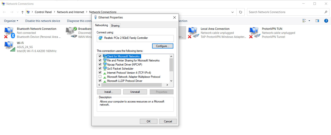 How to Combine WiFi and Ethernet at the Same Time on a Windows PC