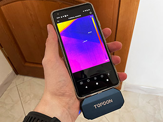 TOPDON TC001 Thermal Imaging Infrared Camera For Android Phones PC New Open  Box