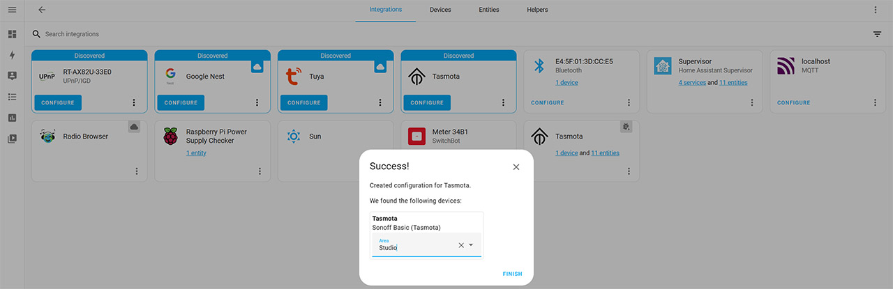 tasmota-home-assistant-ha
