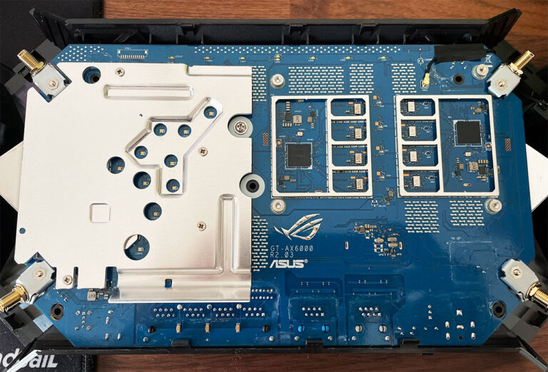 Asus ROG Rapture GT-AX6000 WiFi 6 Router Review: Big, ugly, but plenty ...