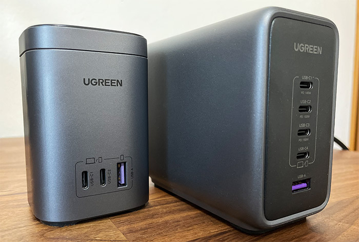 Ugreen 100W GaN Mini MagSafe Power Station with 15W Wireless MagSafe Charger