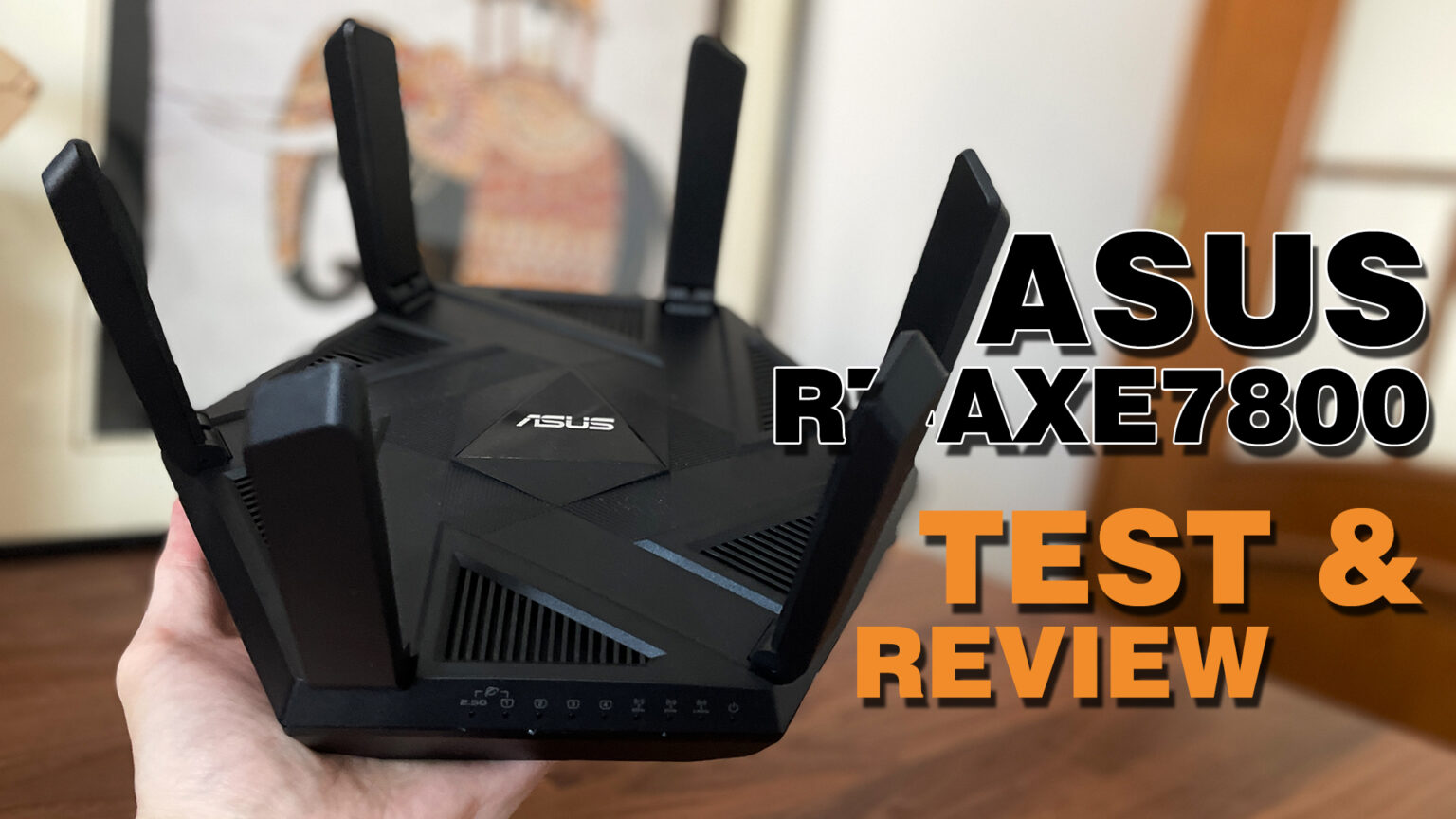 ASUS RT-AXE7800 WiFi 6E Router Review & Test: This one should have been ...